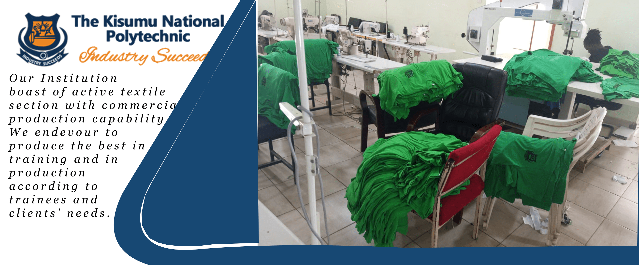 Kisumu Polytechnic Textile Production Unit