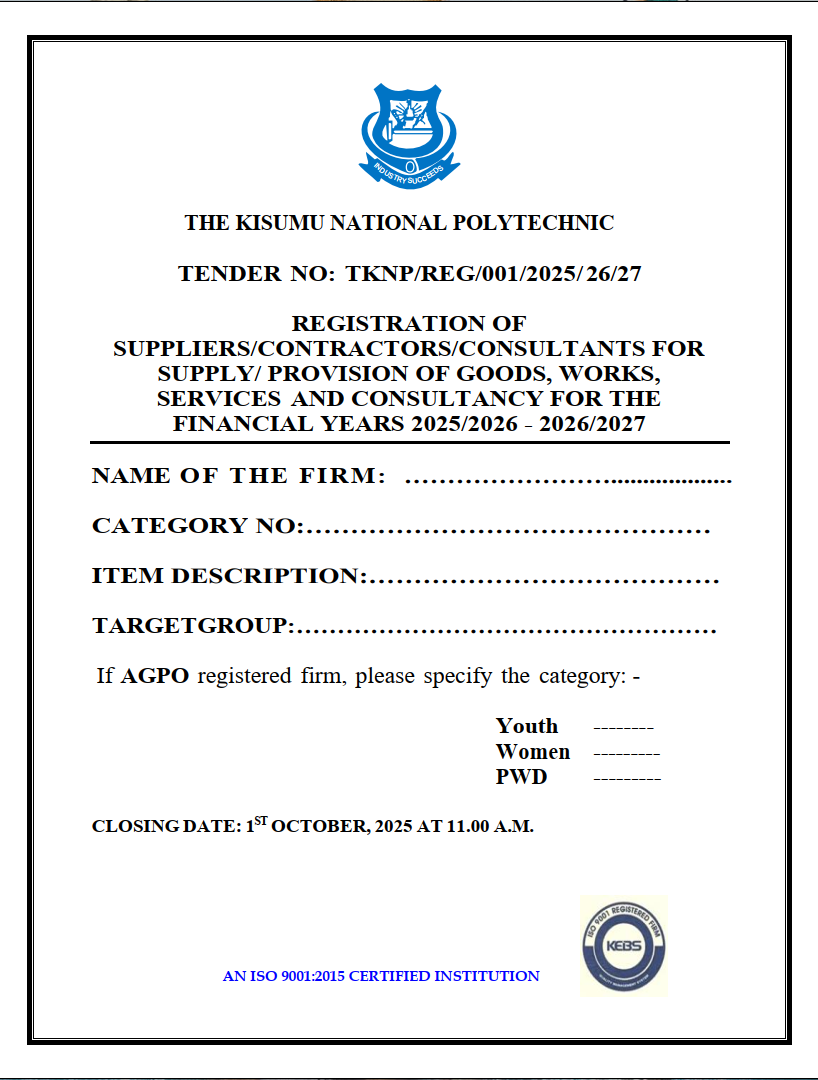 tender notice fy2526