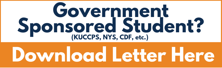 KUCCPS Admission Letter download